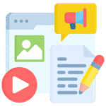 content marketing icon
